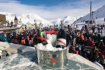 La Folie Douce, Val d'Isere drinks