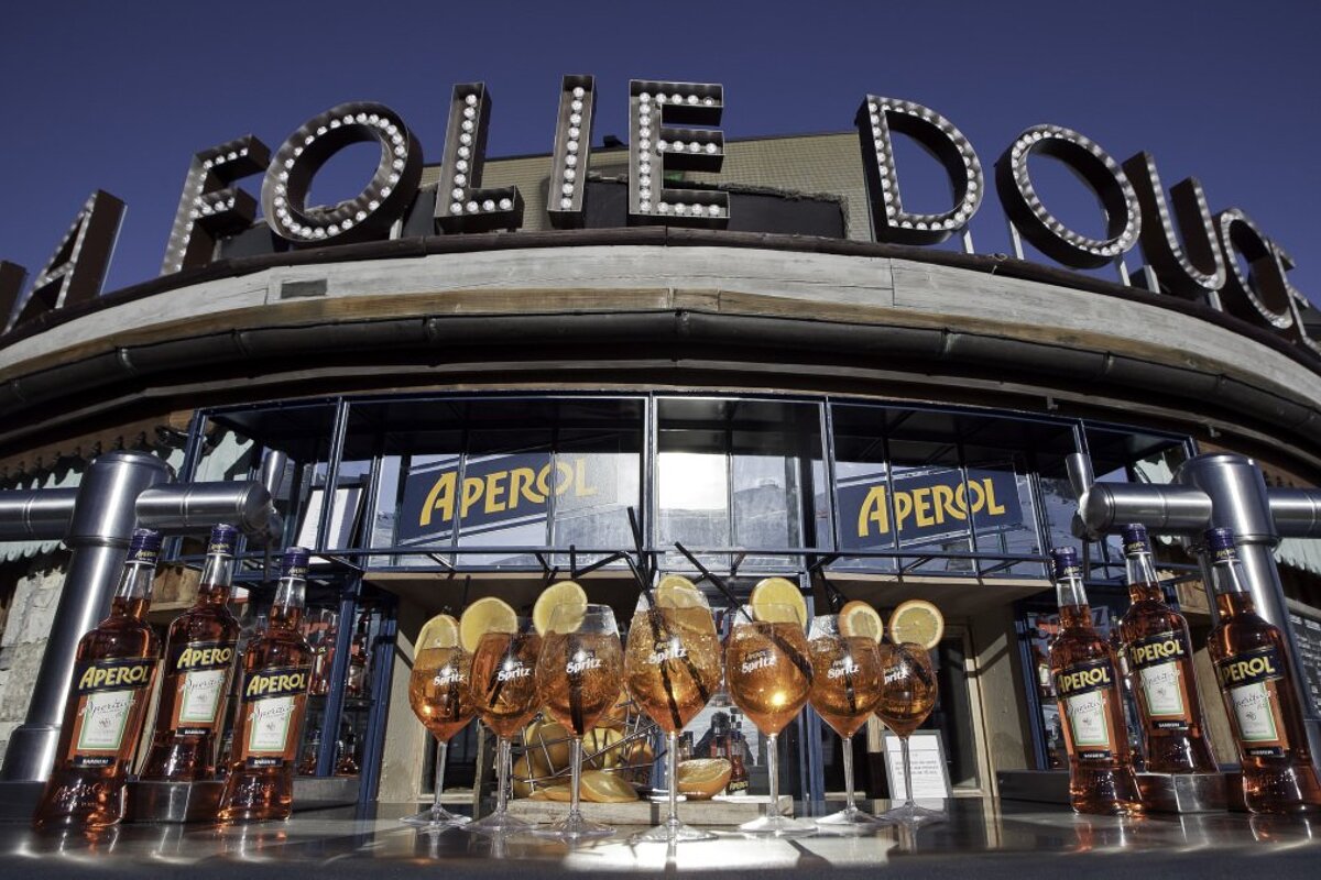 La Folie Douce, Val d'Isere drinks