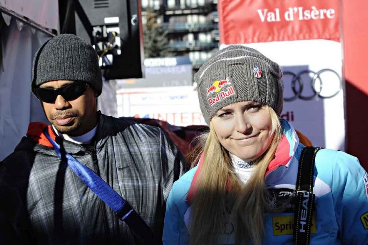 Lindsey Vonn & Tiger Woods