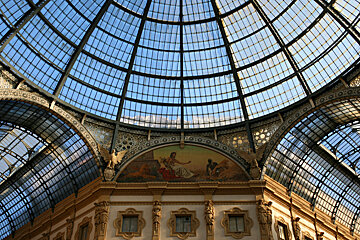 The gallery's dome