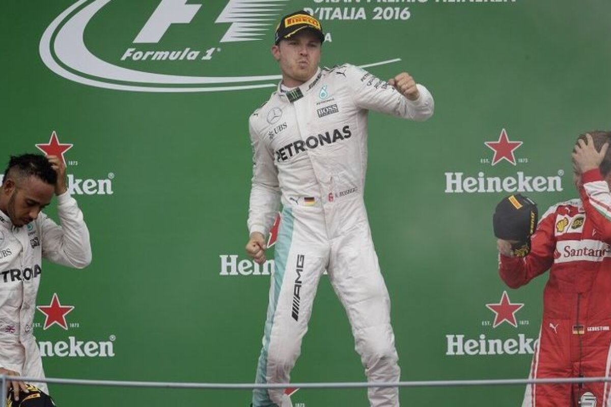 Rosberg wins at Monza