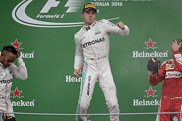 Rosberg wins at Monza