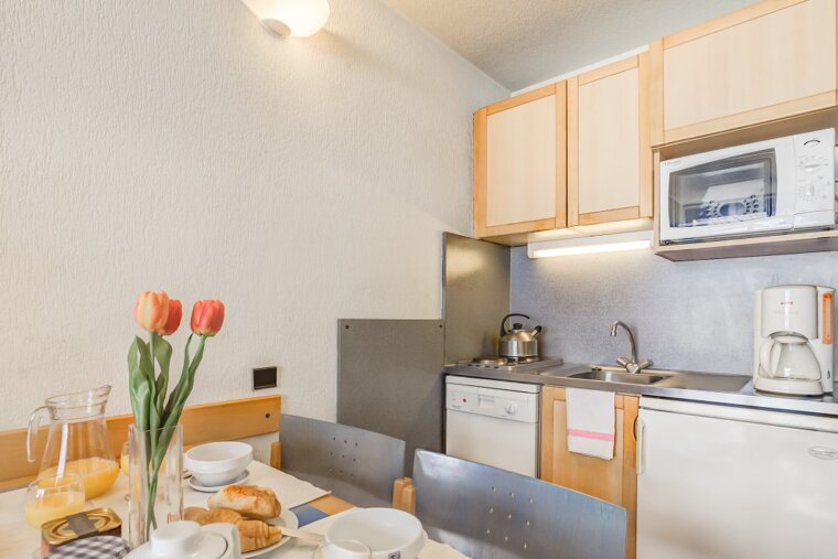 Studios - Residence Inter-Residences, Val Claret kitchen