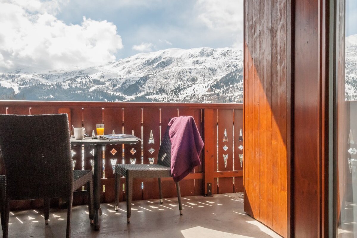 2 bed apartments - Les Fermes de Meribel Premium, Meribel Village view