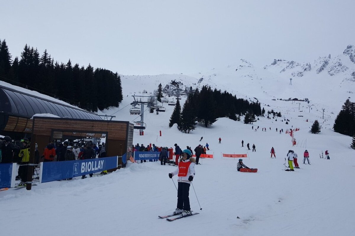 Turbulent weather crashes through The Three Valleys