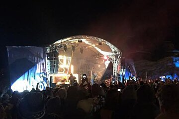 dizzee rascal on stage