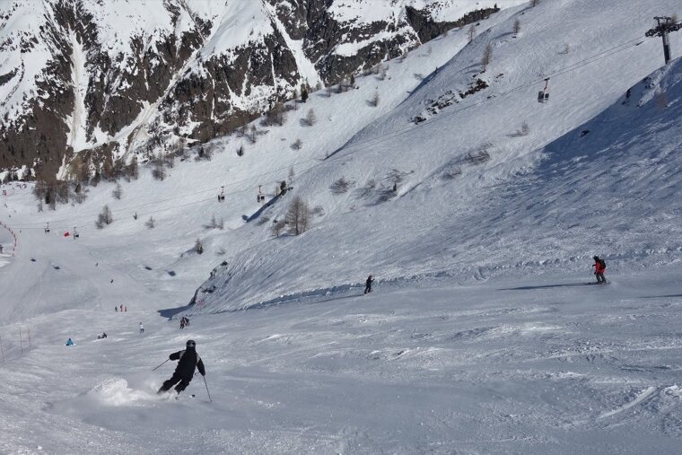 Half-term full sunshine in Chamonix