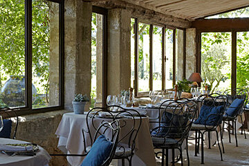 La Bastide de Marie Restaurant, Menerbes interior