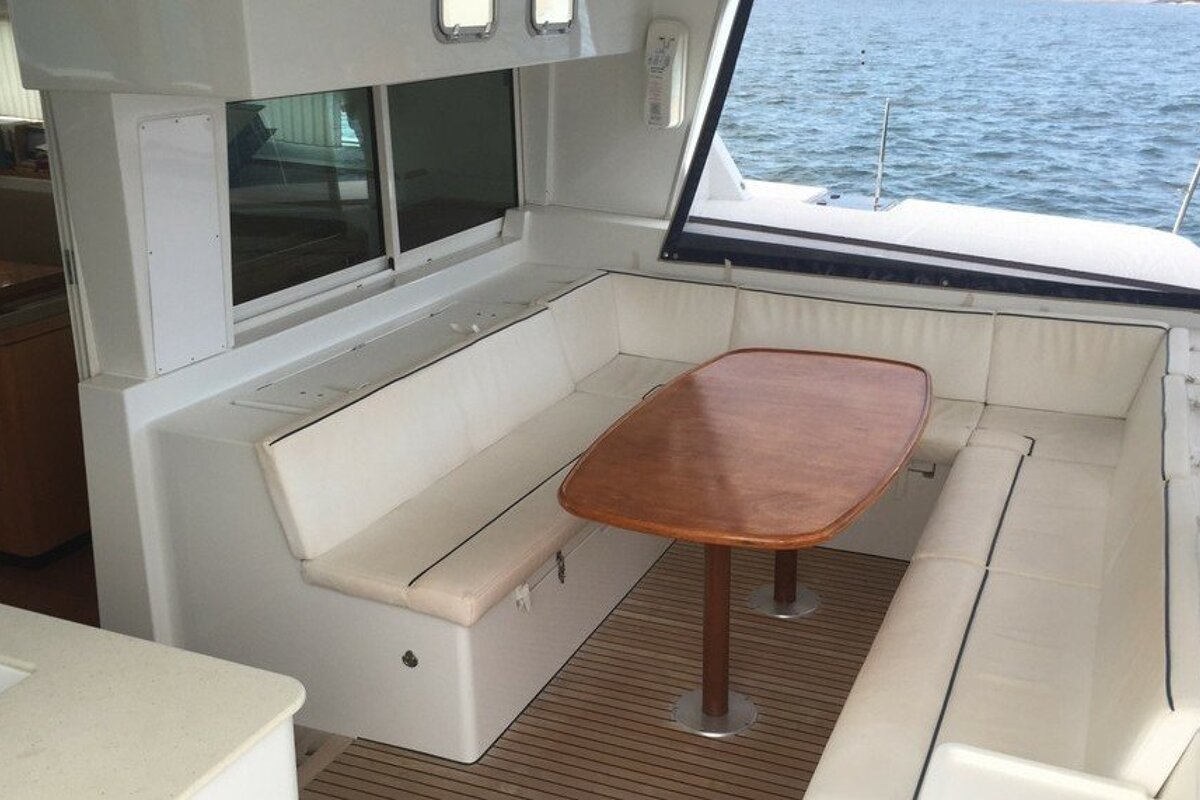 Lagoon 500 15.5m Catamaran, Mallorca Island dining
