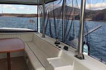 Lagoon 500 15.5m Catamaran, Mallorca Island dining