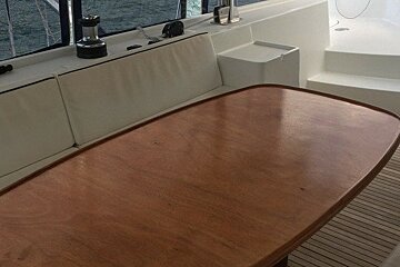 Lagoon 500 15.5m Catamaran, Mallorca Island dining