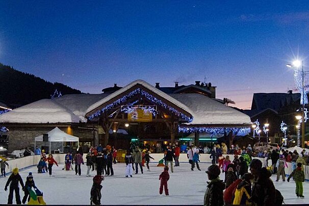 Outdoor Ice Rink, Les Gets
