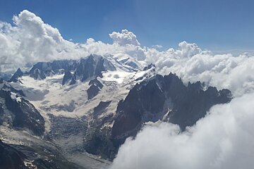 mountain views in chamonix