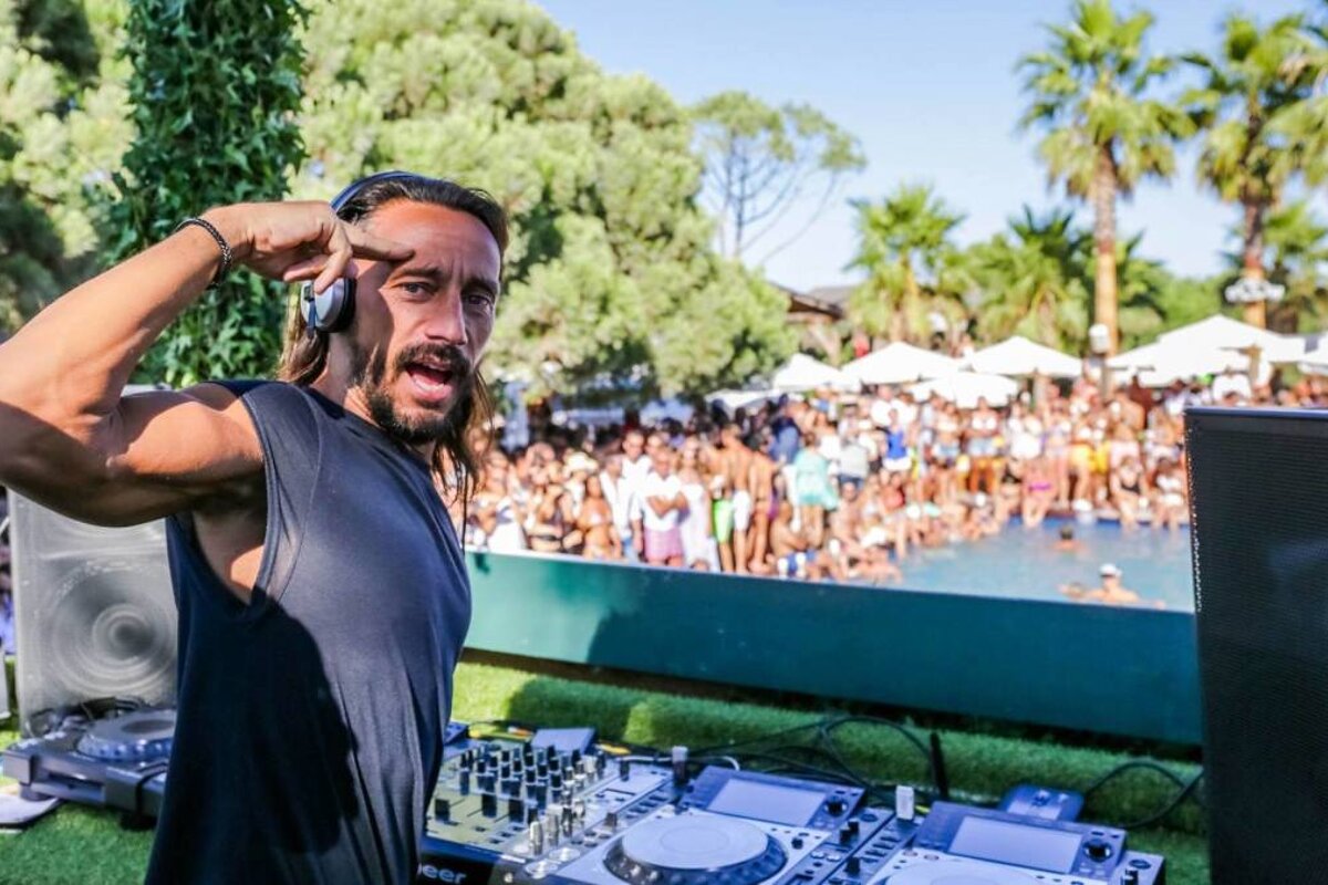Bob Sinclar at Nikki Beach Saint Tropez