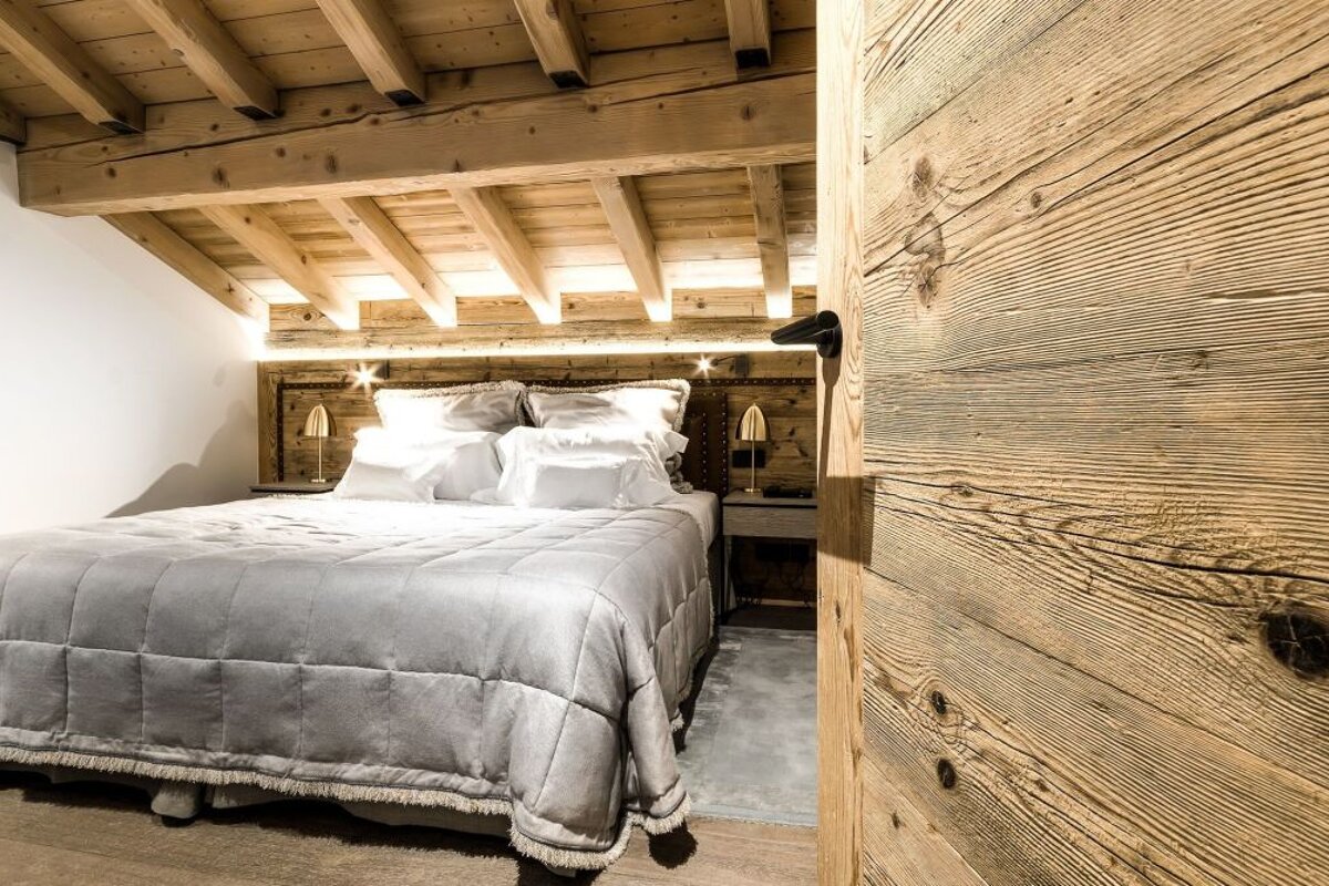 La Sivoliere Hotel, Courchevel  double bedroom