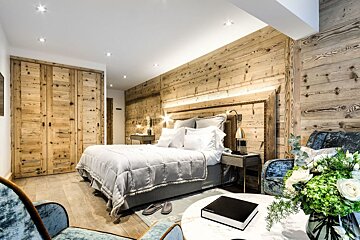 La Sivoliere Hotel, Courchevel double bedroom