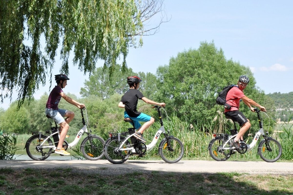 Wine tours of Ventoux by electric bike