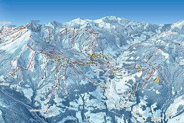 a ski map for a new part of the MBU ski area