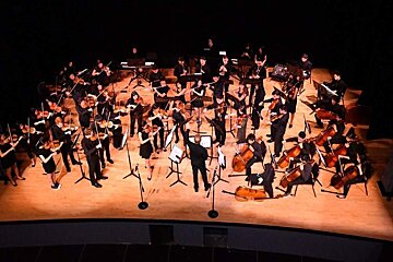 Princeton Highschool concert, Verbier - Centre