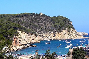 Puerto de San Miguel beach, ibiza