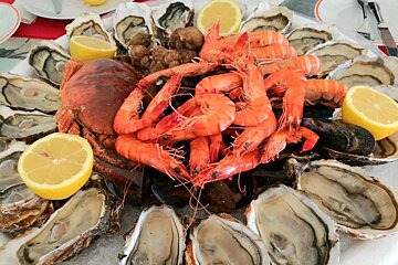 Astoux & Brun Restaurant, Cannes style of cuisine