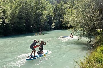 Paddleboarding in Les 2 Alpes