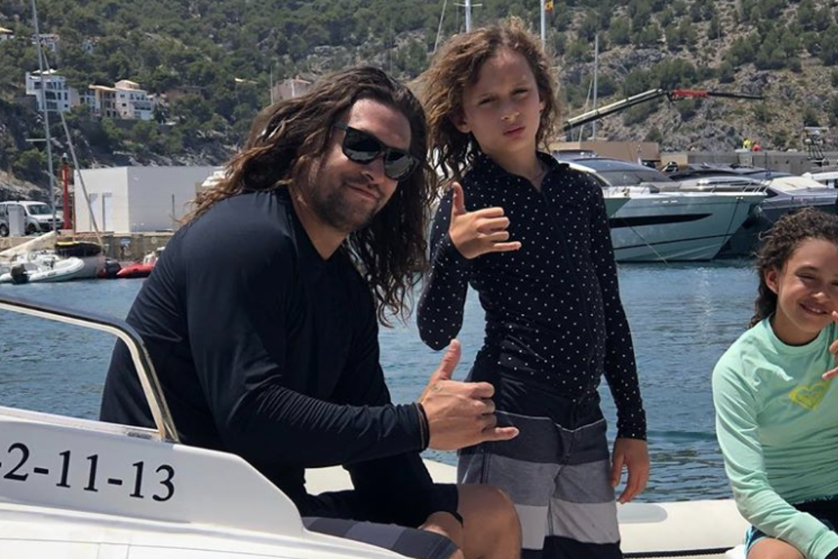 Jason Momoa climbs in Mallorca