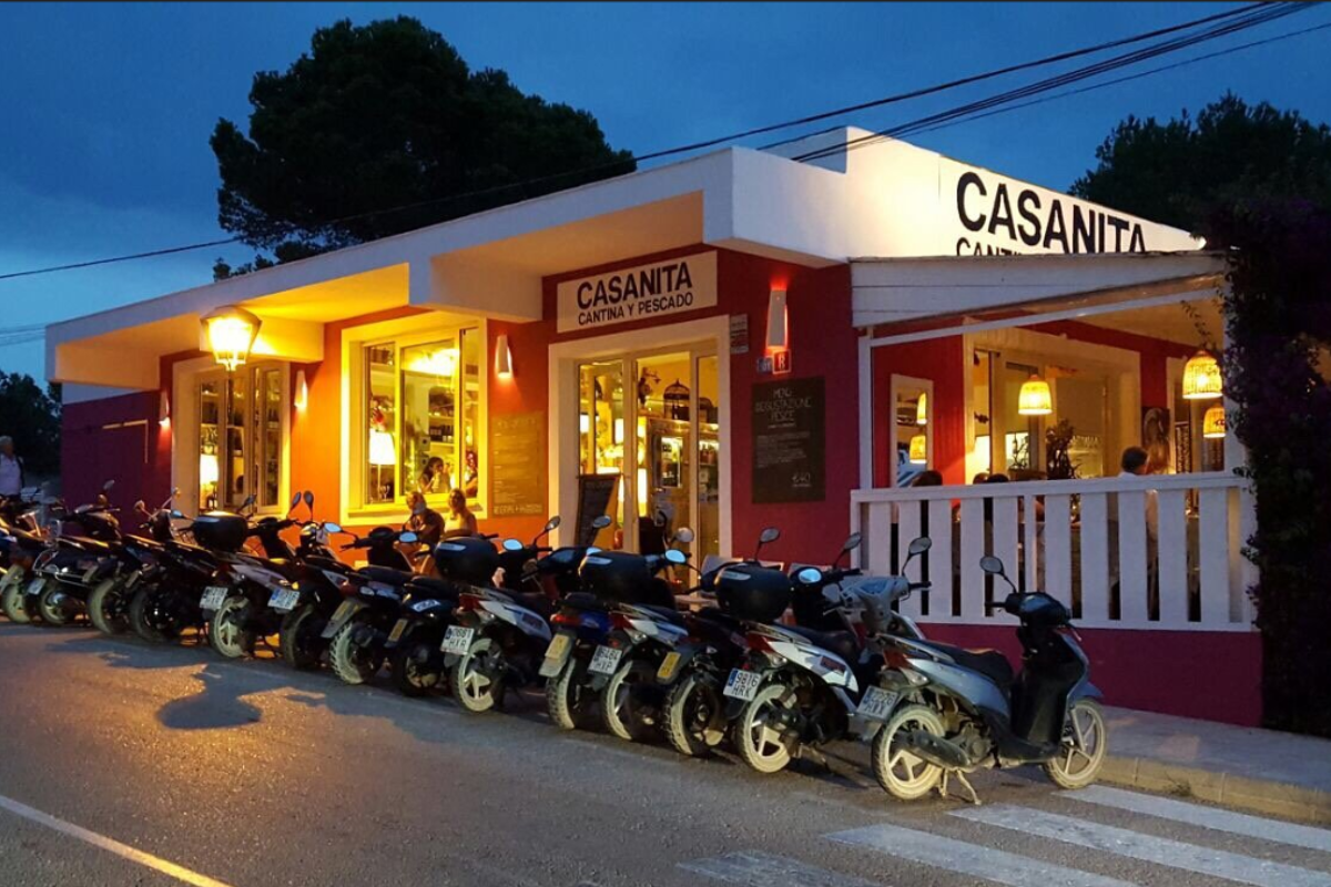 Casanita Cantina y Pescado Restaurant, Formentera exterior