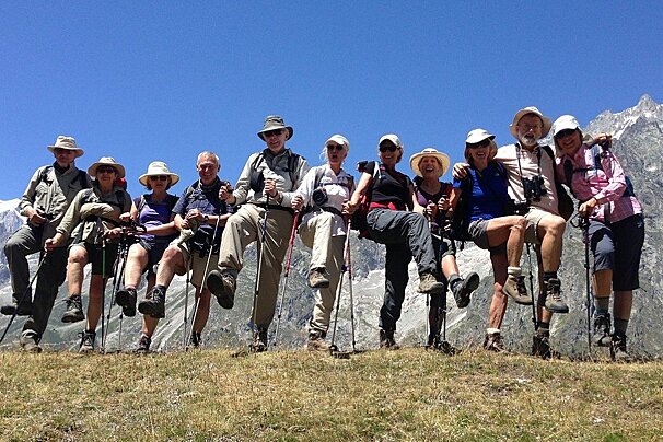 Cloud 9 Adventures Haute Route Trek, from Chamonix