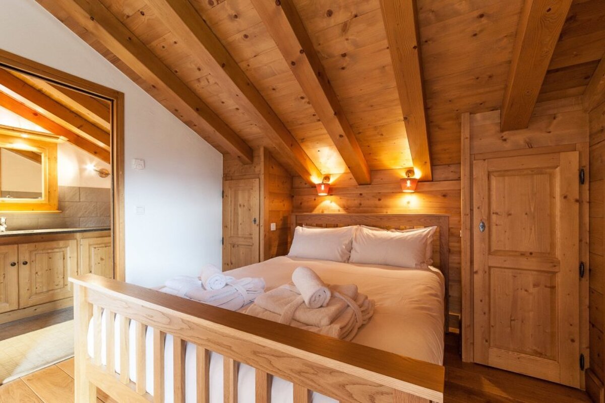 Des Amis Chalet, Morzine double room