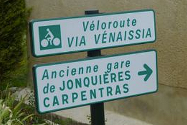 Via Venaissia from Jonquieres