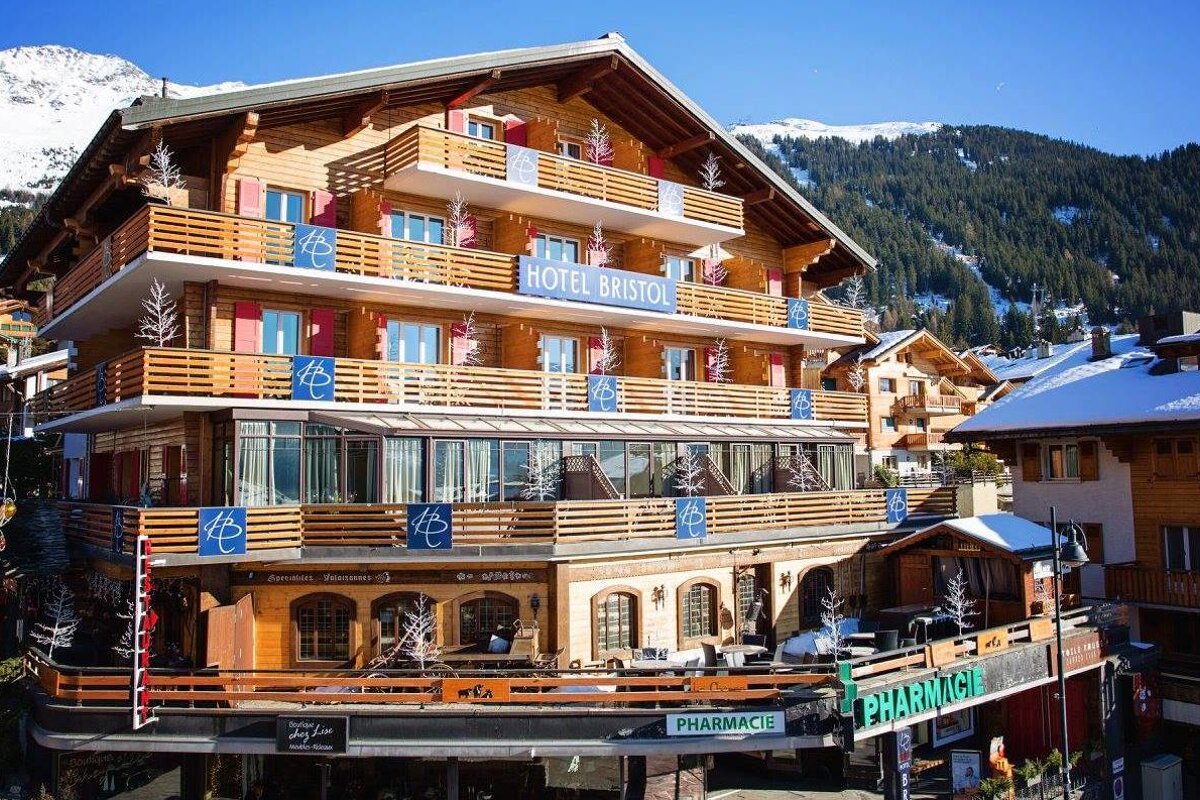 Bristol Hotel, Verbier exterior