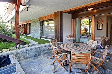 Centrale Apartment, Verbier - Centre terrace