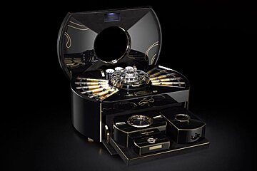an image of the luxury cigar chest by Imperiali geneve
