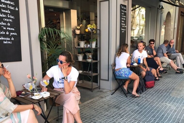 Santina Cafe, Palma- Santa Catalina terrace