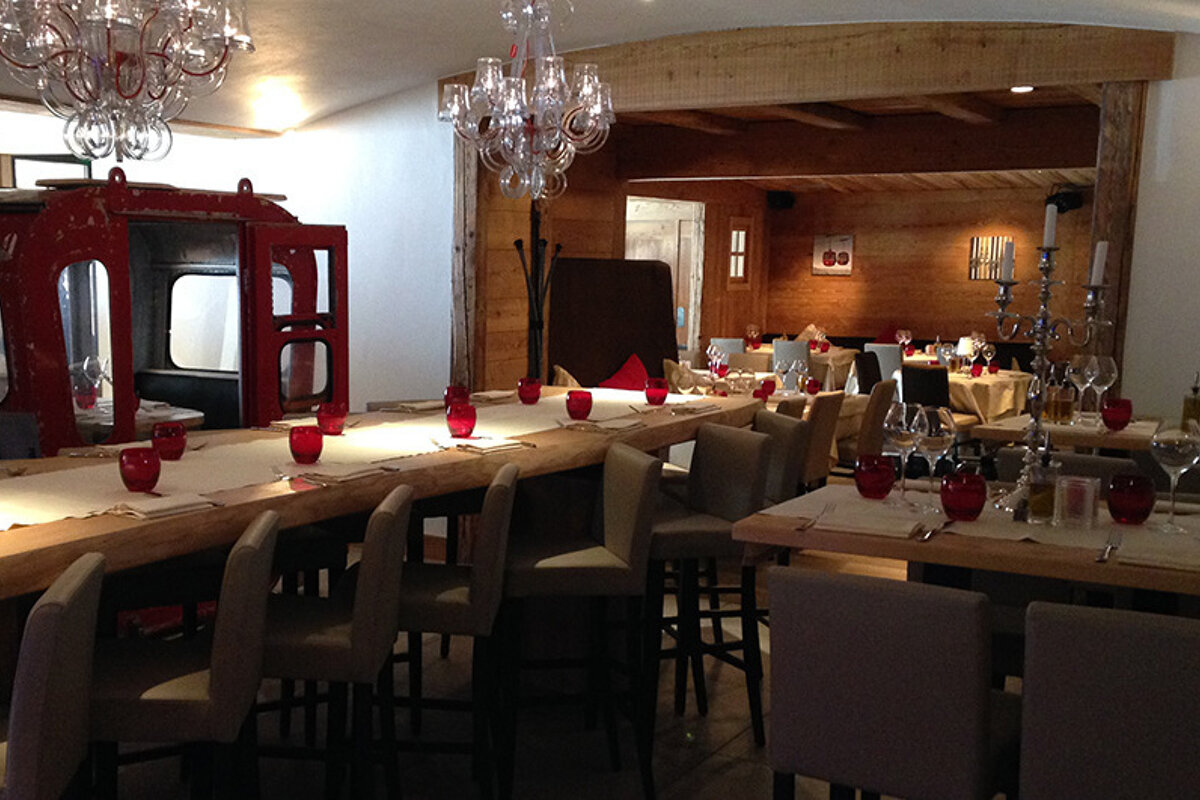 La Telecabine Restaurant, Chamonix Main Town interior