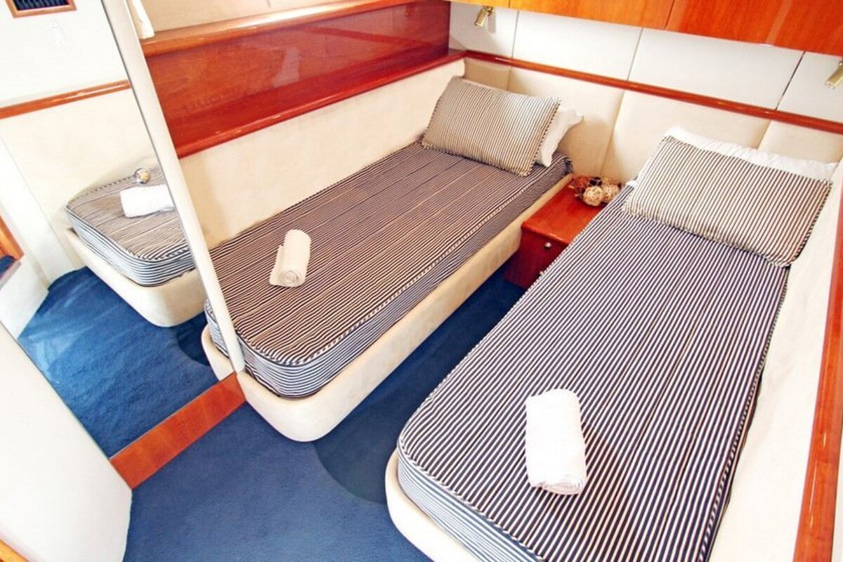 Sunseeker 58' 18.5m Motor Yacht, Mallorca Island cabin