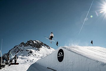 Snowpark Competition in Val d'Isere