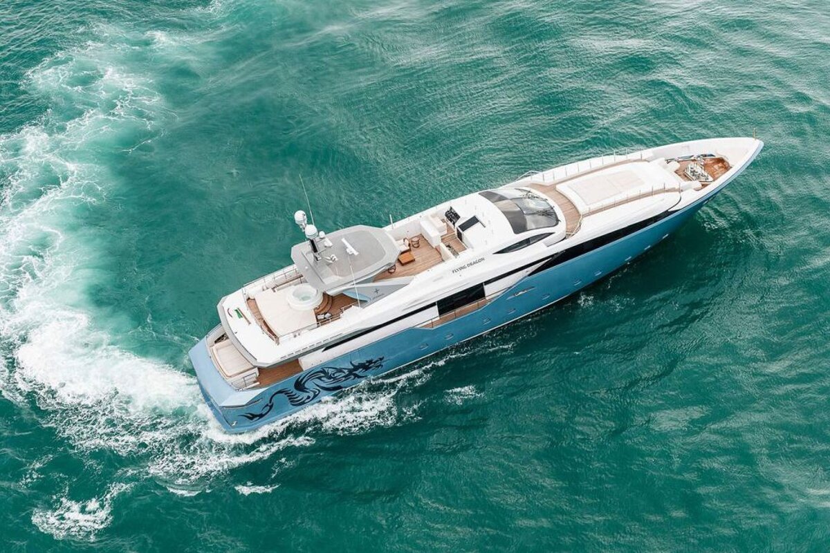 10 Person Super Yacht, Monaco - Flying Dragon exterior