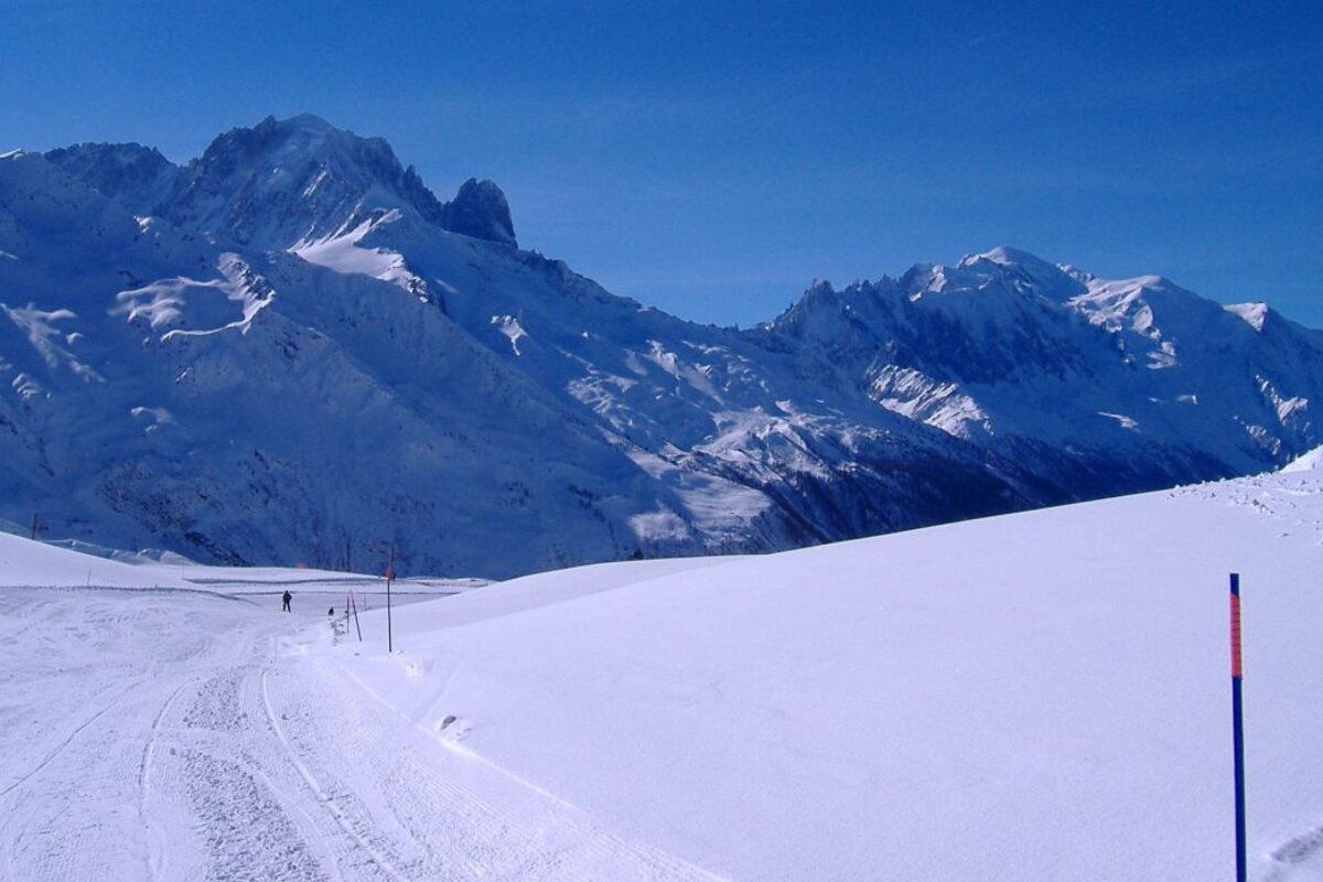 Le Tour ski area in Chamonix