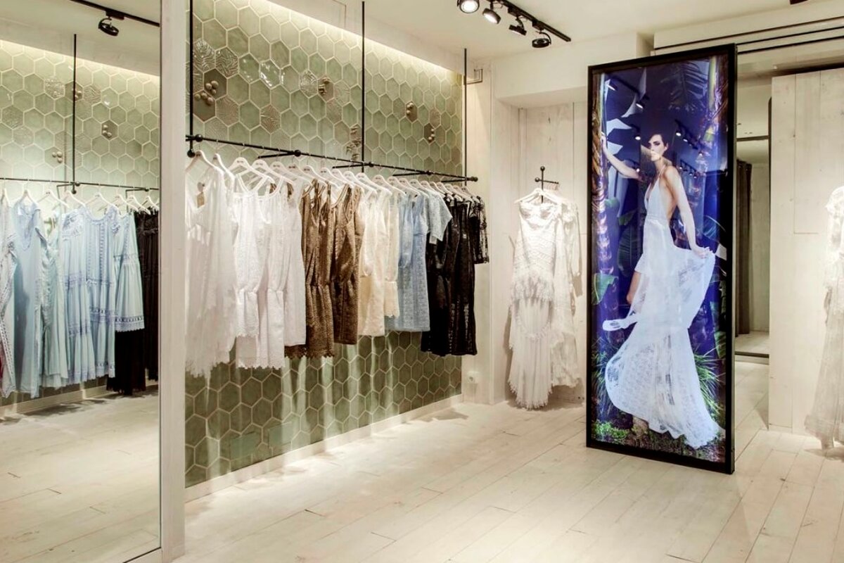 Charo Ruiz Fashion Designer, Ibiza Town shop interior