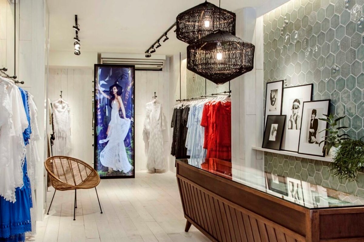 Charo Ruiz Fashion Designer, Ibiza Town shop interior