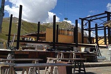 New VIP Area at La Folie Douce this Winter