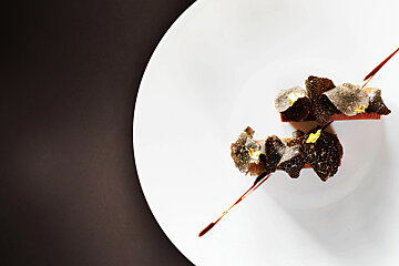 Choosing a restaurant in Courchevel