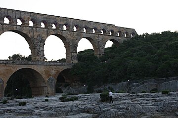 pont du gard in provence