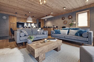 Emilou Apartment, Val d'Isere - Centre living-room