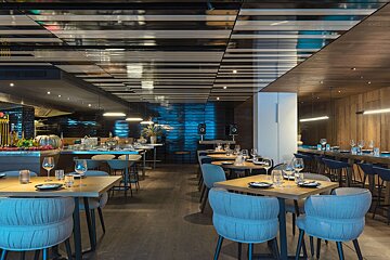 W Ibiza Hotel, Santa Eulalia hotel restaurant