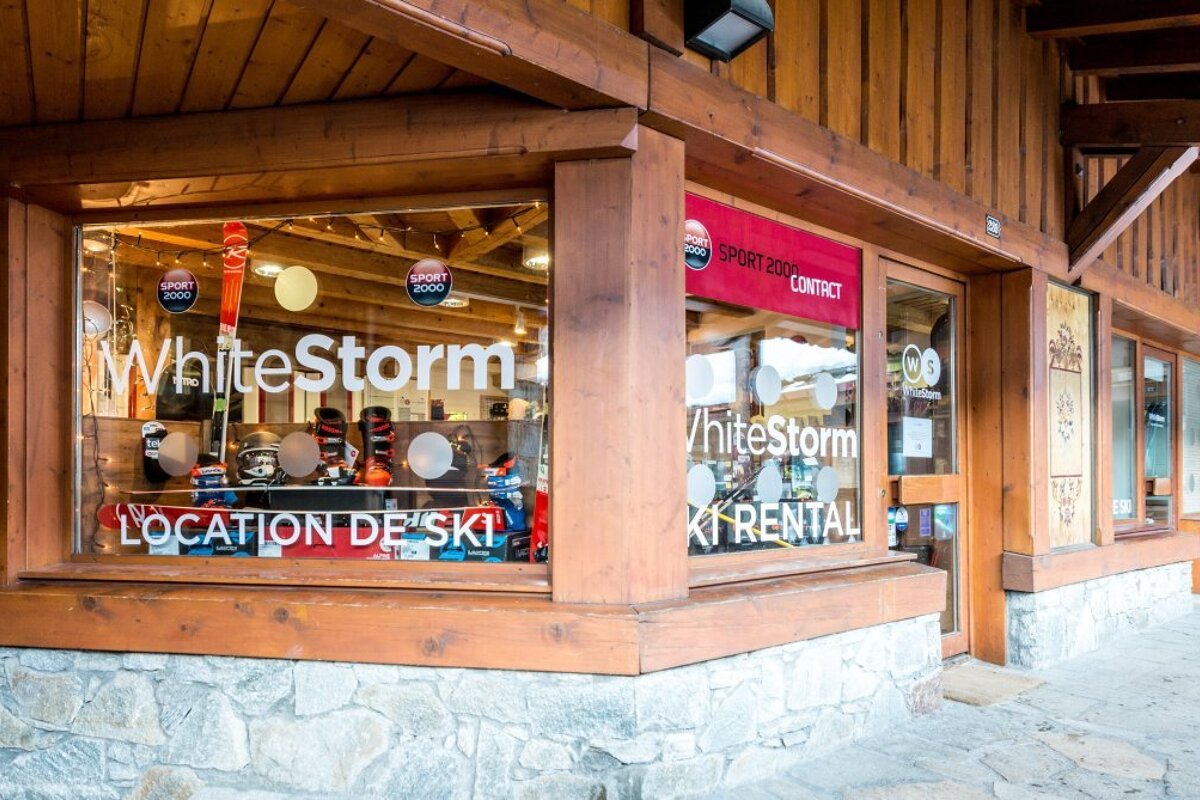 White Storm Ski Hire, Courchevel Le Praz 1300 exterior