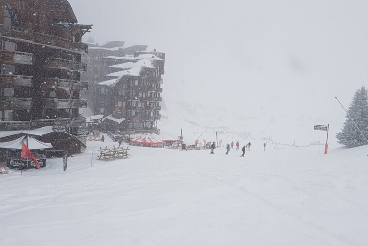 Winter has well and truly returned to Morzine