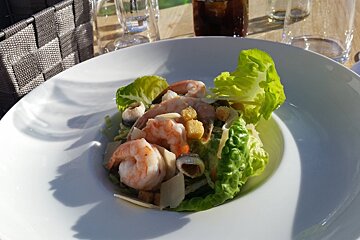 a bowl of salad